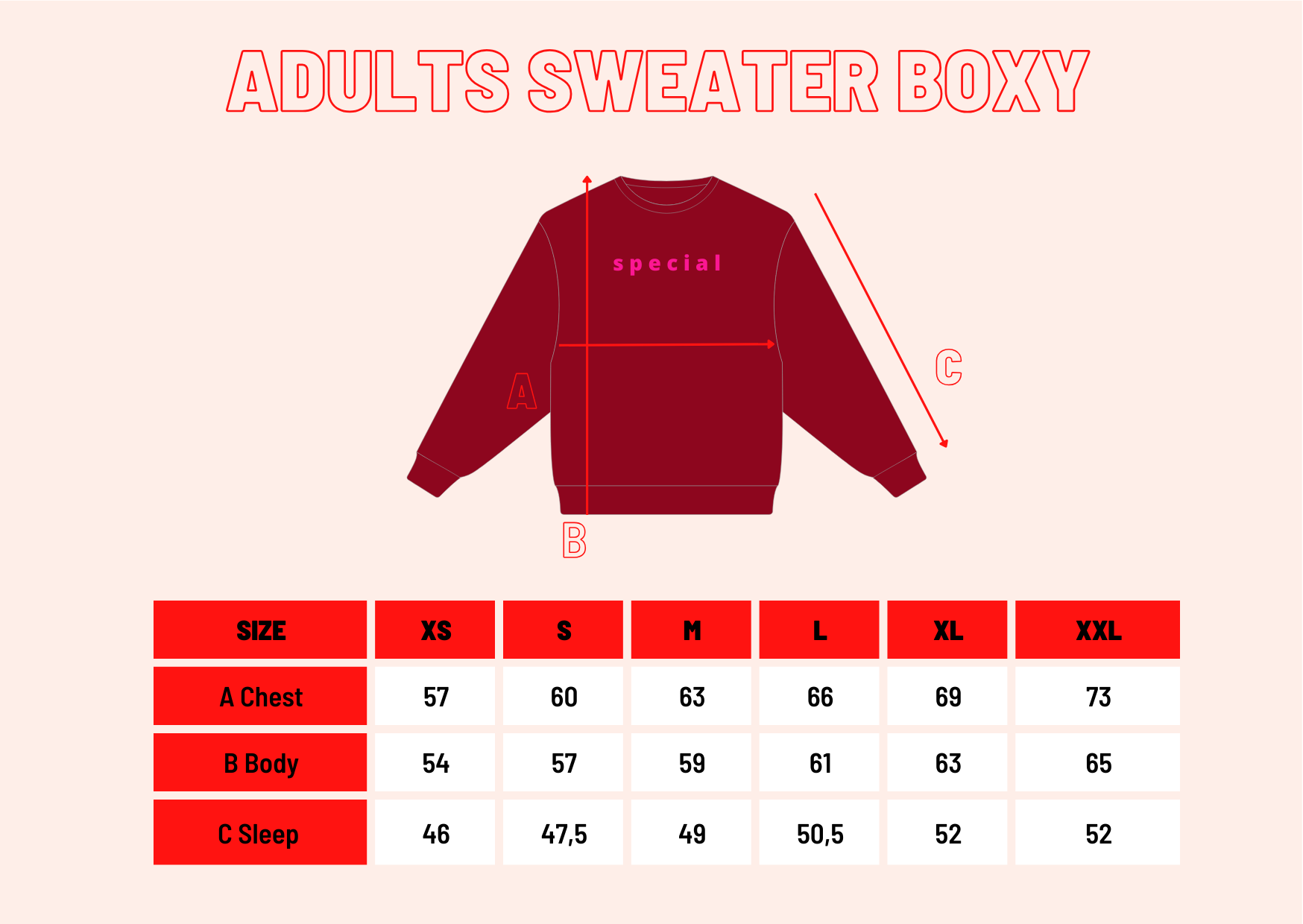 Sweater burgunder "special"