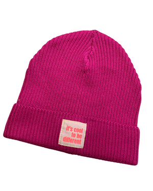 Special Edition Fisherman Beanie  - berry pink