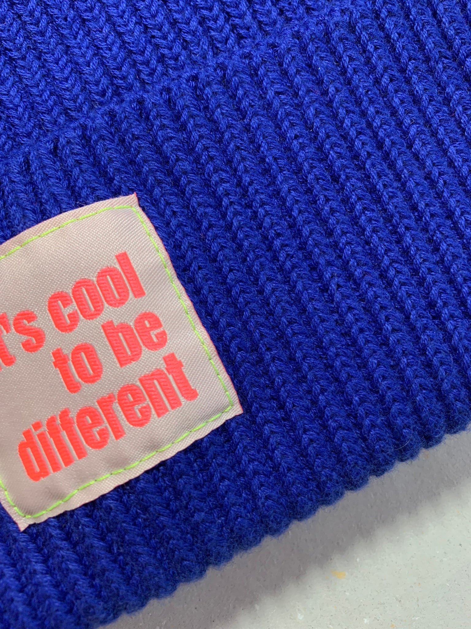 Special Edition Fisherman Beanie  - royal blue